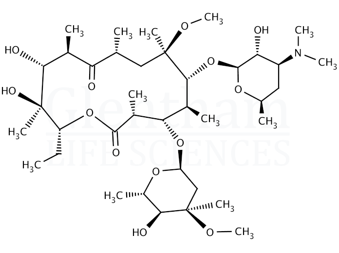 Structure for Clarithromycin (81103-11-9)