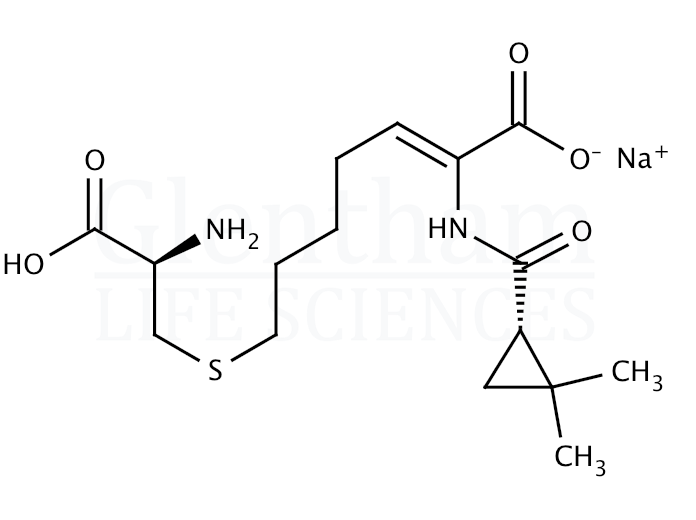 Cilastatin sodium salt Structure