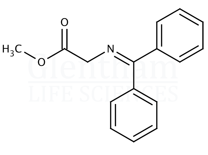 N-(Diphenylmethylene)glycine methyl ester Structure