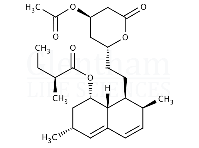 Strcuture for Acetyllovastatin