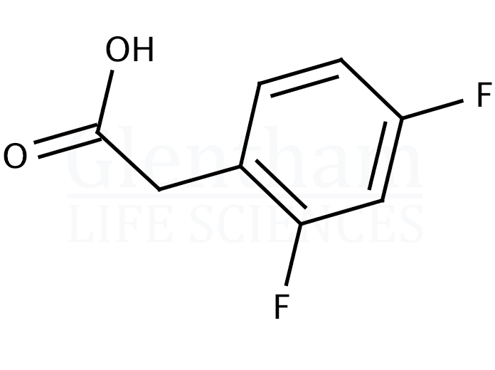 Structure for 2,4-Difluorophenylacetic acid