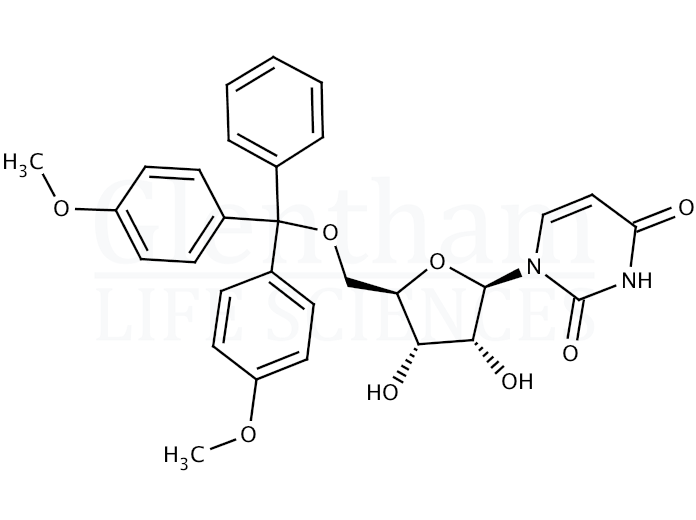 5''-O-DMT-uridine Structure