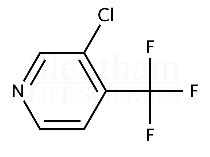 4-Chloro-3-trifluoromethylpyridine Structure
