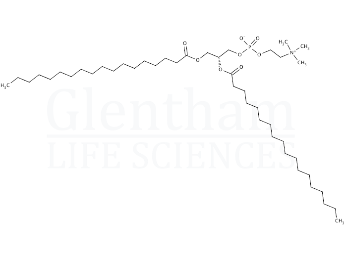 1,2-Distearoyl-sn-glycero-3-phosphocholine Structure