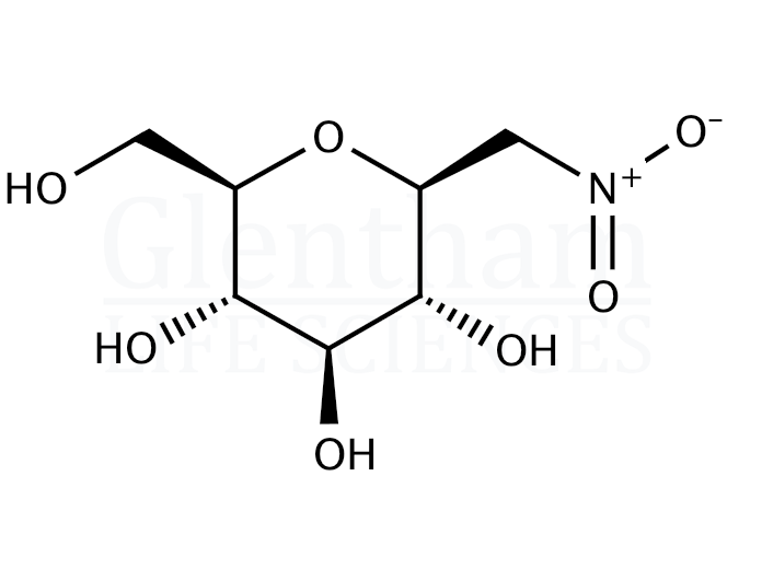 Structure for b-D-Glucopyranosyl nitromethane