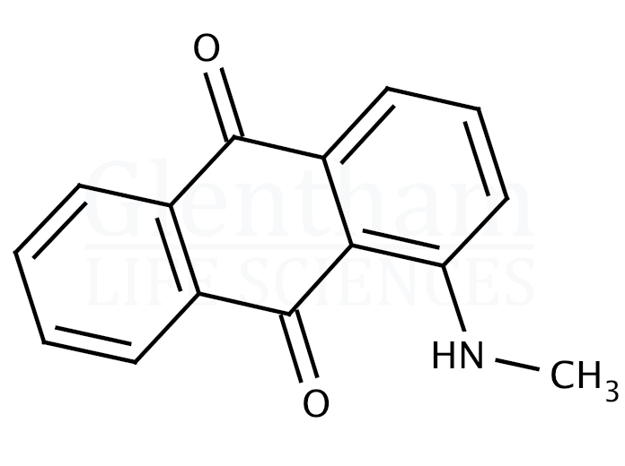1-(Methylamino)anthraquinone Structure