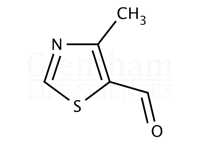 4-Methylthiazole-5-carboxaldehyde Structure
