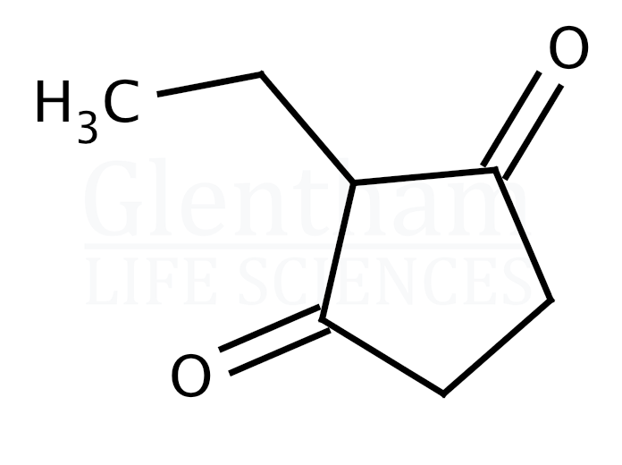 Structure for 2-Ethyl-1,3-cyclopentanedione