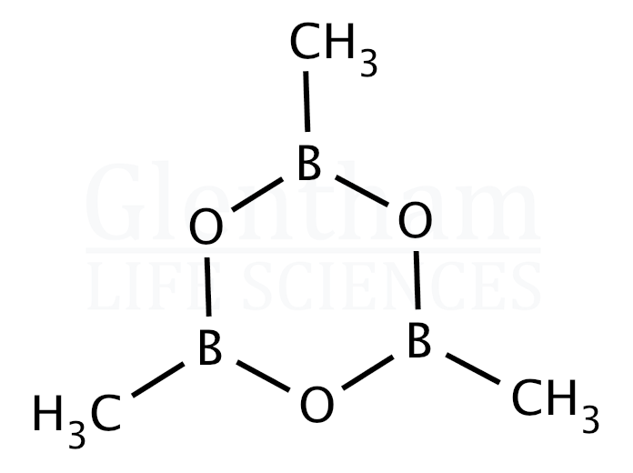 Trimethylboroxine Structure