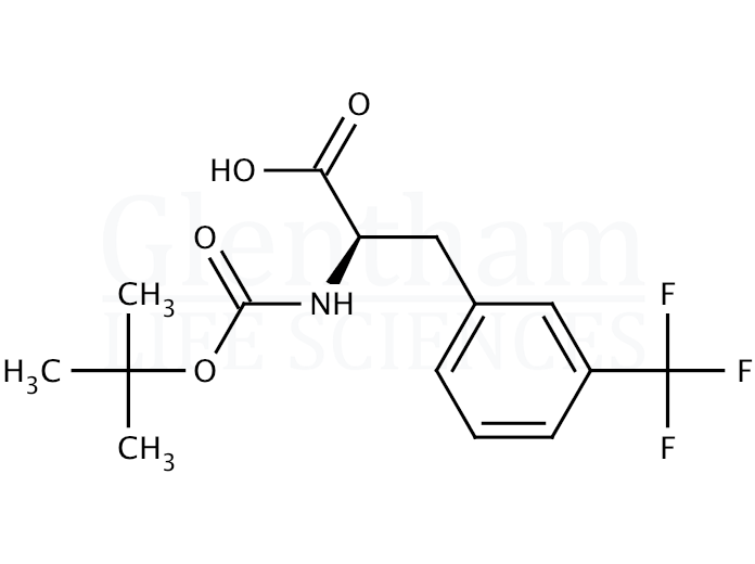 Structure for Boc-D-Phe(3-CF3)-OH