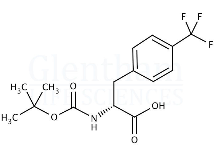 Structure for Boc-D-Phe(4-CF3)-OH