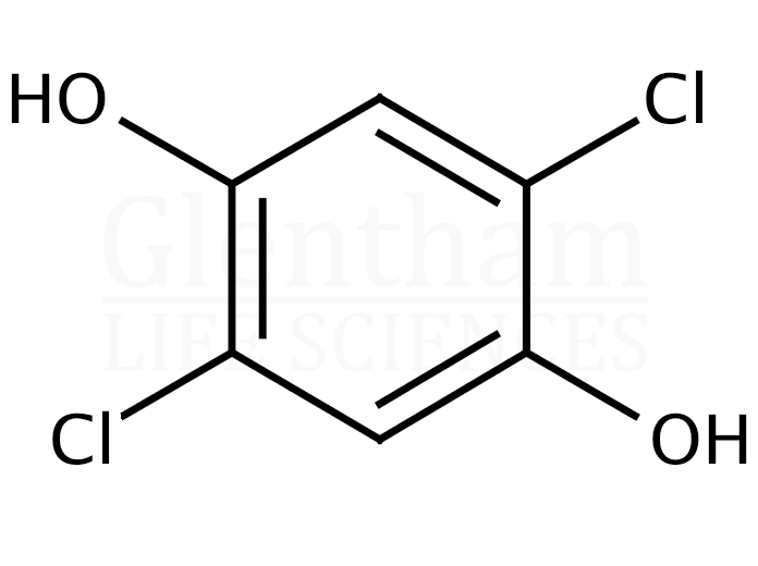 2,5-Dichlorohydroquinone Structure