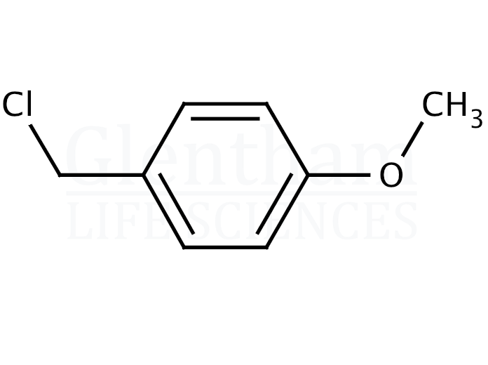 Structure for 4-Methoxybenzyl chloride