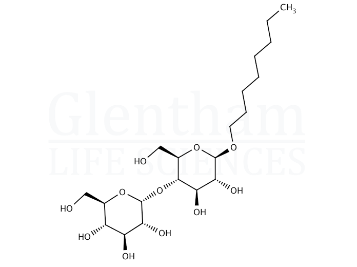 Structure for Octyl 4-O-(a-D-glucopyranosyl)-b-D-glucopyranoside