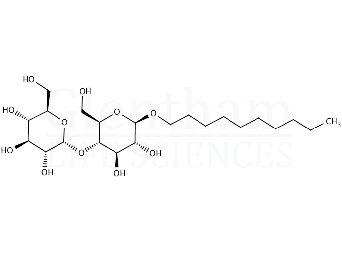 Structure for Decyl b-D-maltopyranoside, 99%