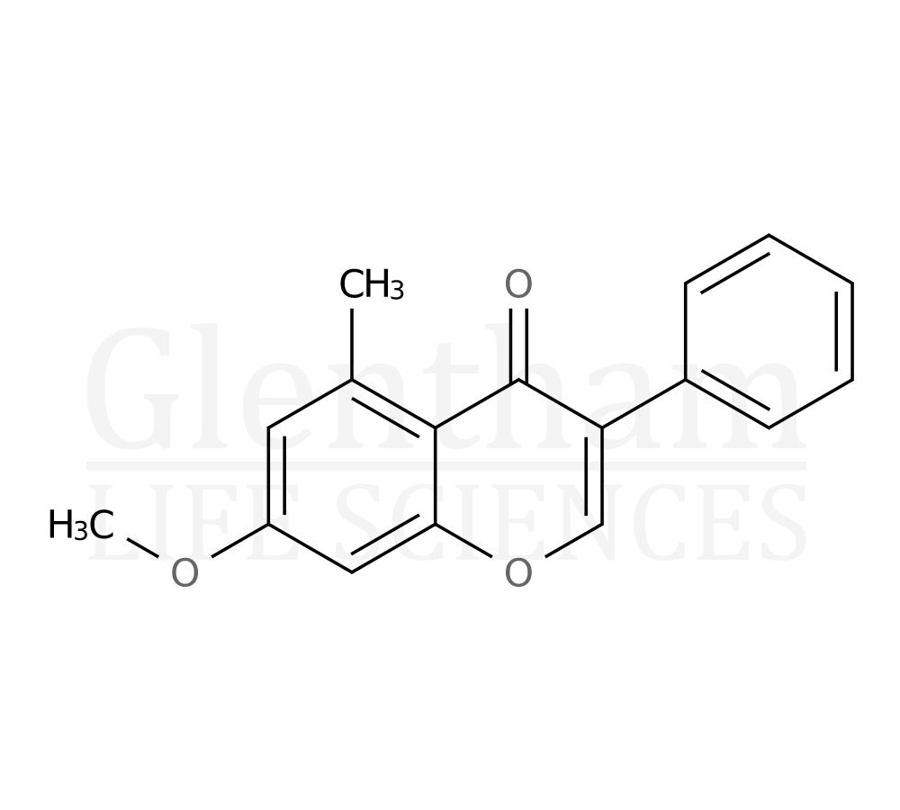 Structure for 5-Methyl-7-methoxyisoflavone