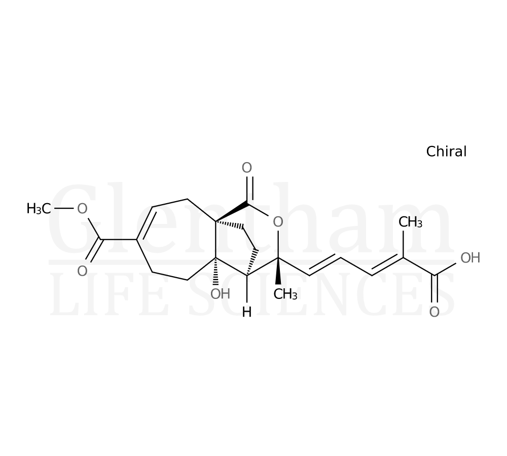 Structure for  Pseudolaric Acid C  (82601-41-0)