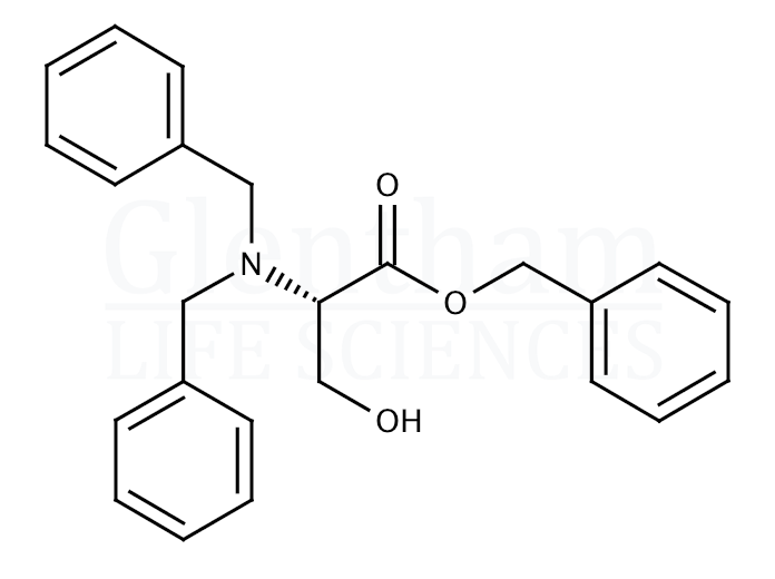 Structure for 2-N,N-Dibenzyl serine benzyl ester (82770-40-9)
