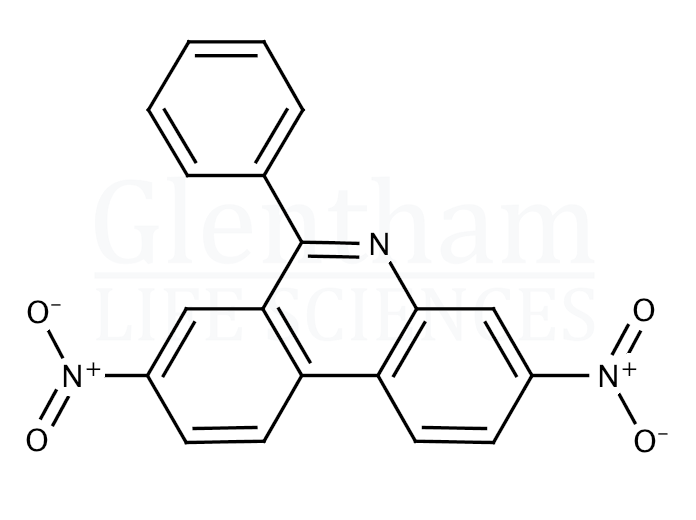 3,8-Dinitro-6-phenylphenanthridine Structure