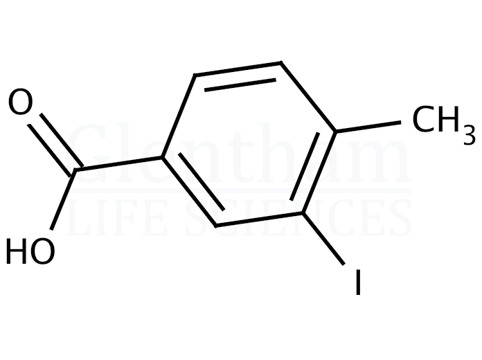 3-Iodo-4-methylbenzoic acid Structure