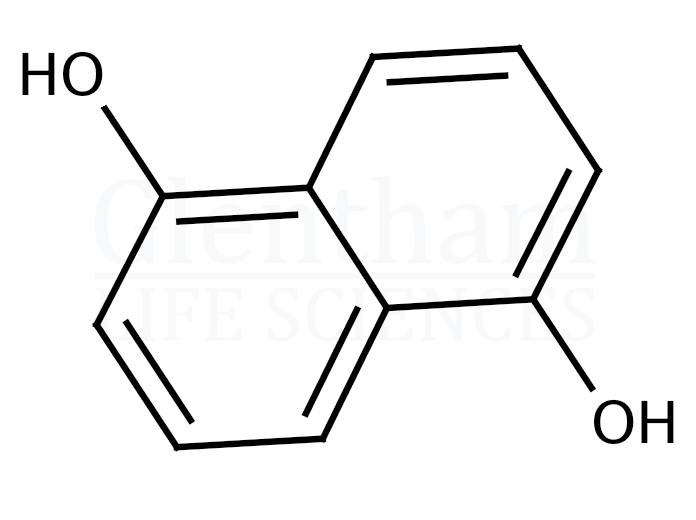 1,5-Dihydroxynaphthalene Structure