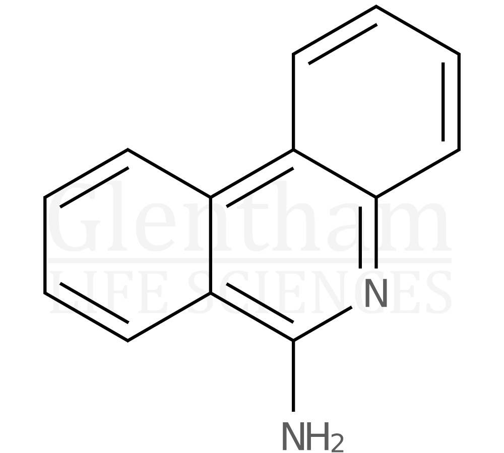 Structure for 6-Aminophenanthridine (832-68-8)