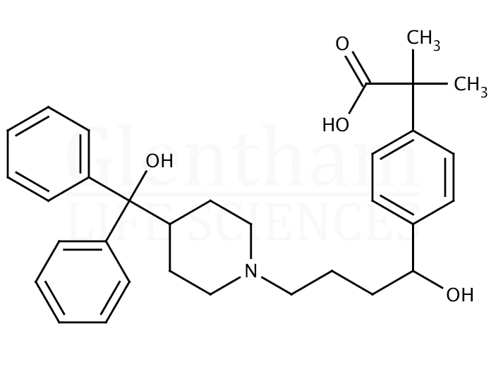 Fexofenadine Structure