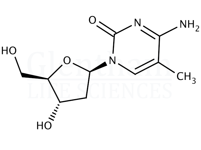 5-Methyl-2''-deoxycytidine Structure