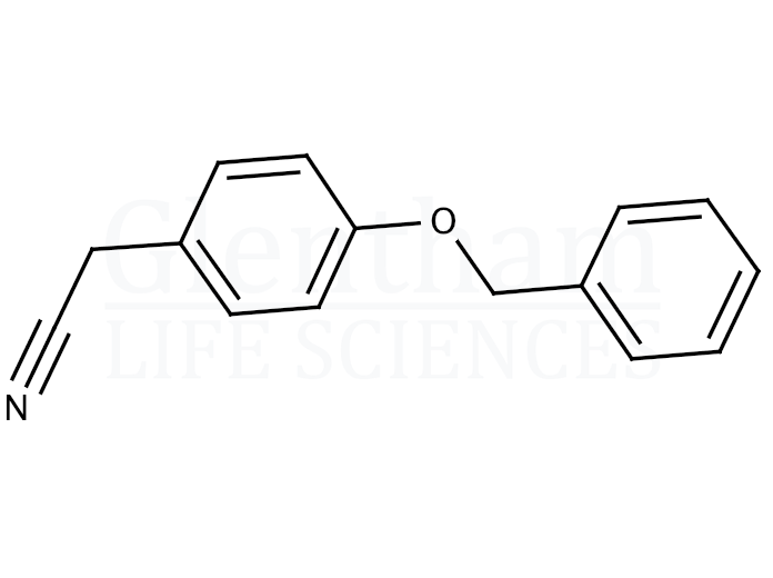 Structure for  4-Benzyloxyphenylacetonitrile  (838-96-0)