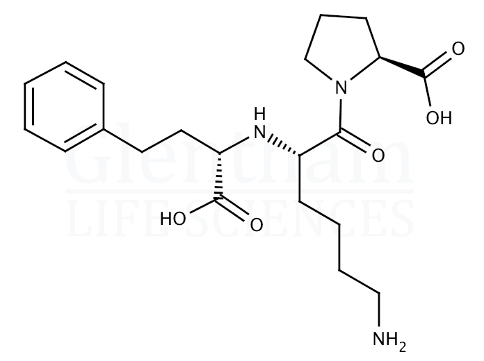 Structure for  Lisinopril  (83915-83-7)