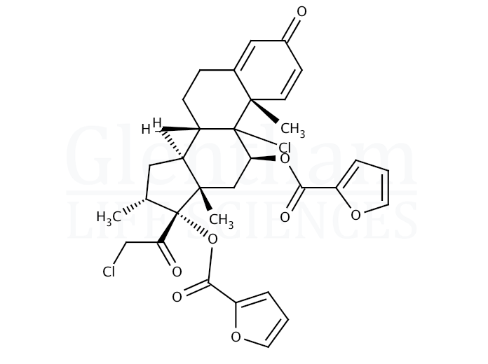 Mometasone furoate Structure