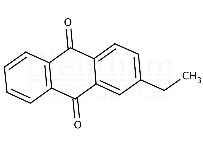 2-Ethylanthraquinone Structure