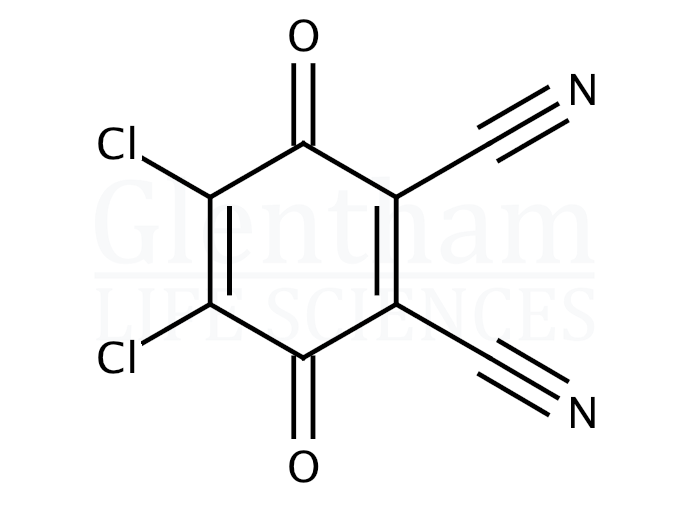 2,3-Dichloro-5,6-dicyanobenzoquinone (DDQ) Structure