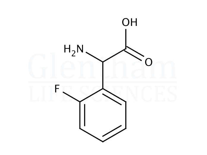 Structure for 2-Fluoro-DL-a-phenylglycine (84145-28-8)
