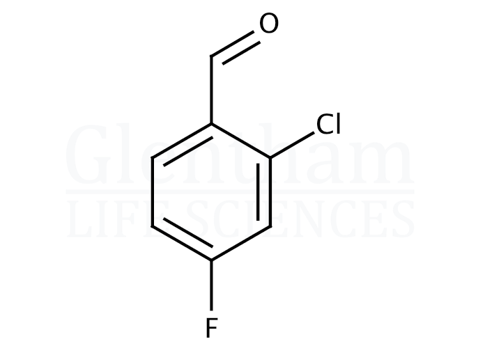 2-Chloro-4-fluorobenzaldehyde Structure