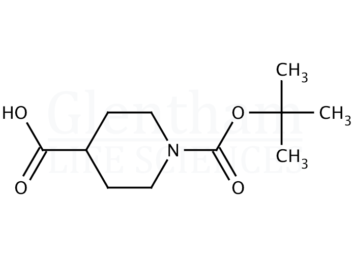 Structure for Boc-Inp-OH  