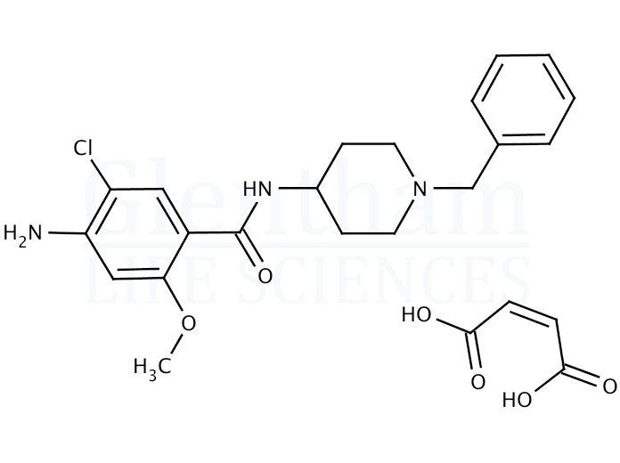 Clebopride maleate salt Structure