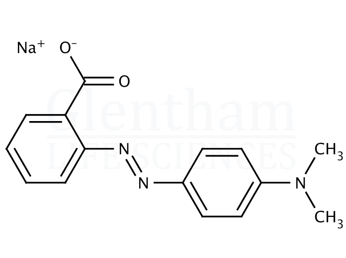 Methyl Red sodium salt (C.I. 13020) Structure