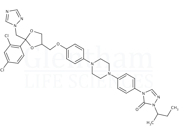 Structure for Itraconazole (84625-61-6)