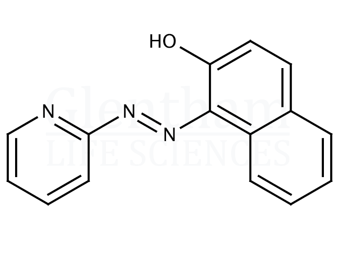 Structure for 1-(2-Pyridylazo)-2-naphthol (85-85-8)