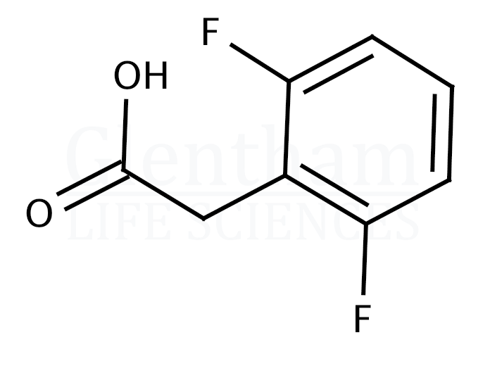 Structure for 2,6-Difluorophenylacetic acid