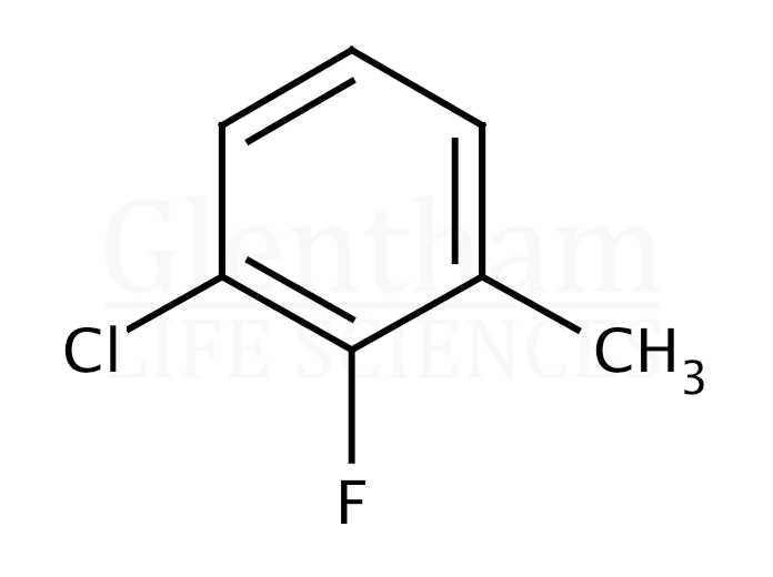 3-Chloro-2-fluorotoluene Structure
