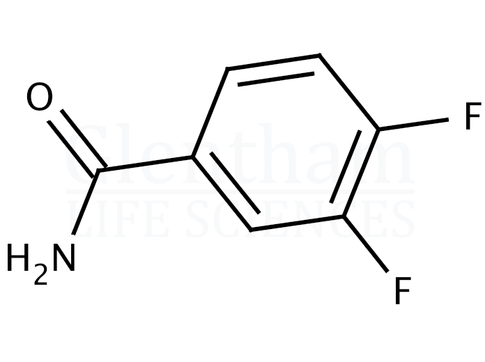 3,4-Difluorobenzamide Structure