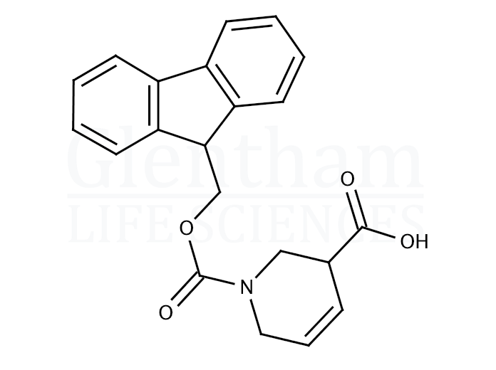 Structure for  N-Fmoc-guvacine    (851292-43-8)