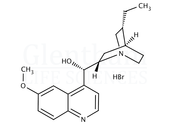 Hydroquinine hydrobromide Structure