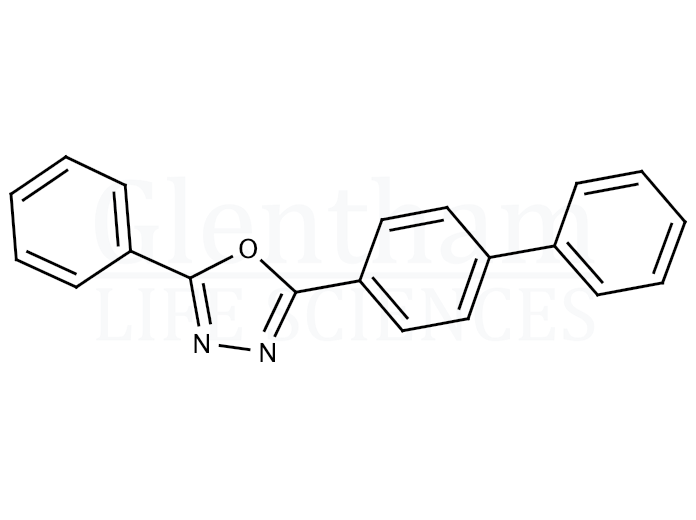 Structure for 2-(4-Biphenylyl)-5-phenyl-1,3,4-oxadiazole