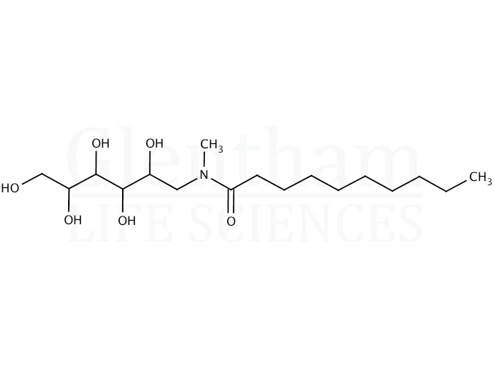 Structure for N-Decanoyl-N-methylglucamine