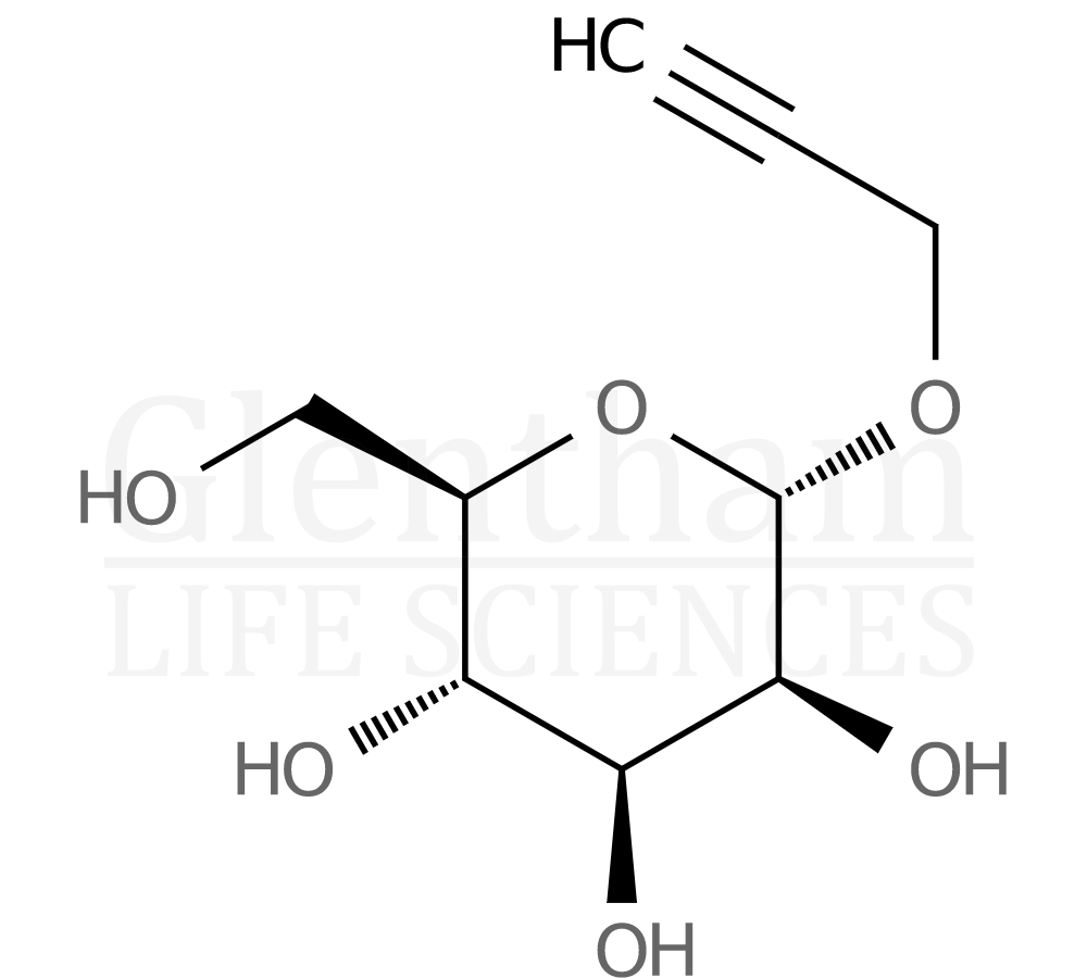 Propargyl α-D-mannopyranoside Structure