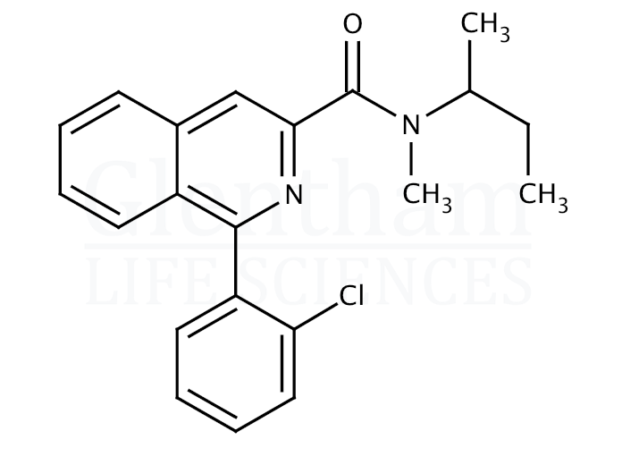 Structure for  PK 11195  (85532-75-8)
