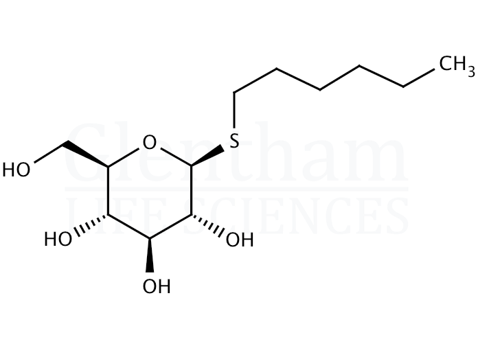 Structure for Hexyl β-D-Thioglucopyranoside